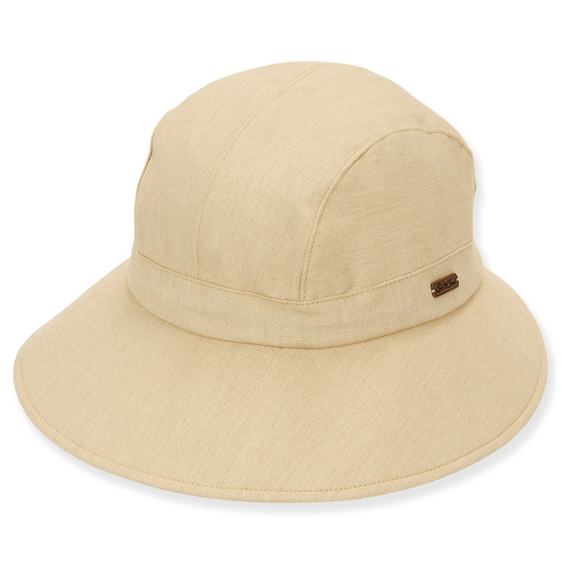 Sun N Sand Cotton Hat W/Drawstring 3.5" Brim- 5 Colors