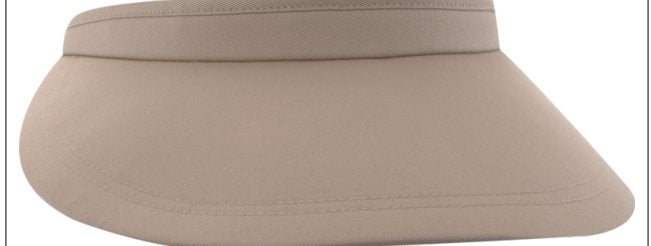 Ahead  Lite Mid Sized 4.5" Brim "No Headache" Visors with Coil Back-7 Colors!